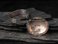 Silver Concha Pin / Brooch, PLUS