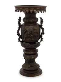 A Japanese Bronze Vase