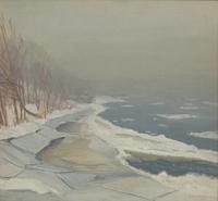 Kenneth R. Nunamaker (American, 1890-1957) — After the Fog, New Hope