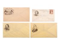 [POLITICS -- 1856 ELECTION]. Ten illustrated covers featuring BUCHANAN, FRÉMONT, and FILLMORE.