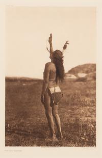 [Native American]. Curtis, Edward S. (1868-1952). A group of 9 large photogravures, comprising: