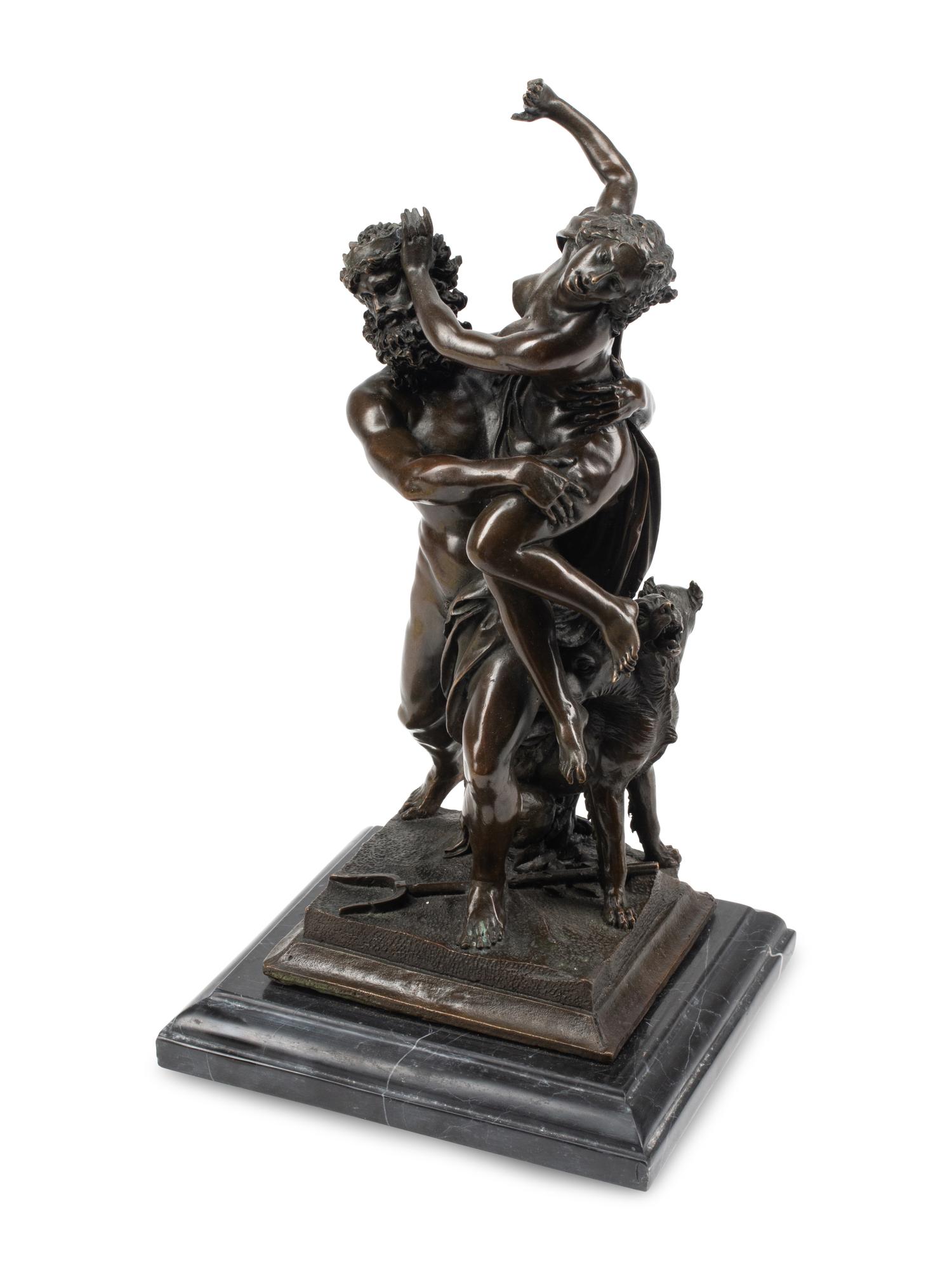 A Grand Tour Bronze Group