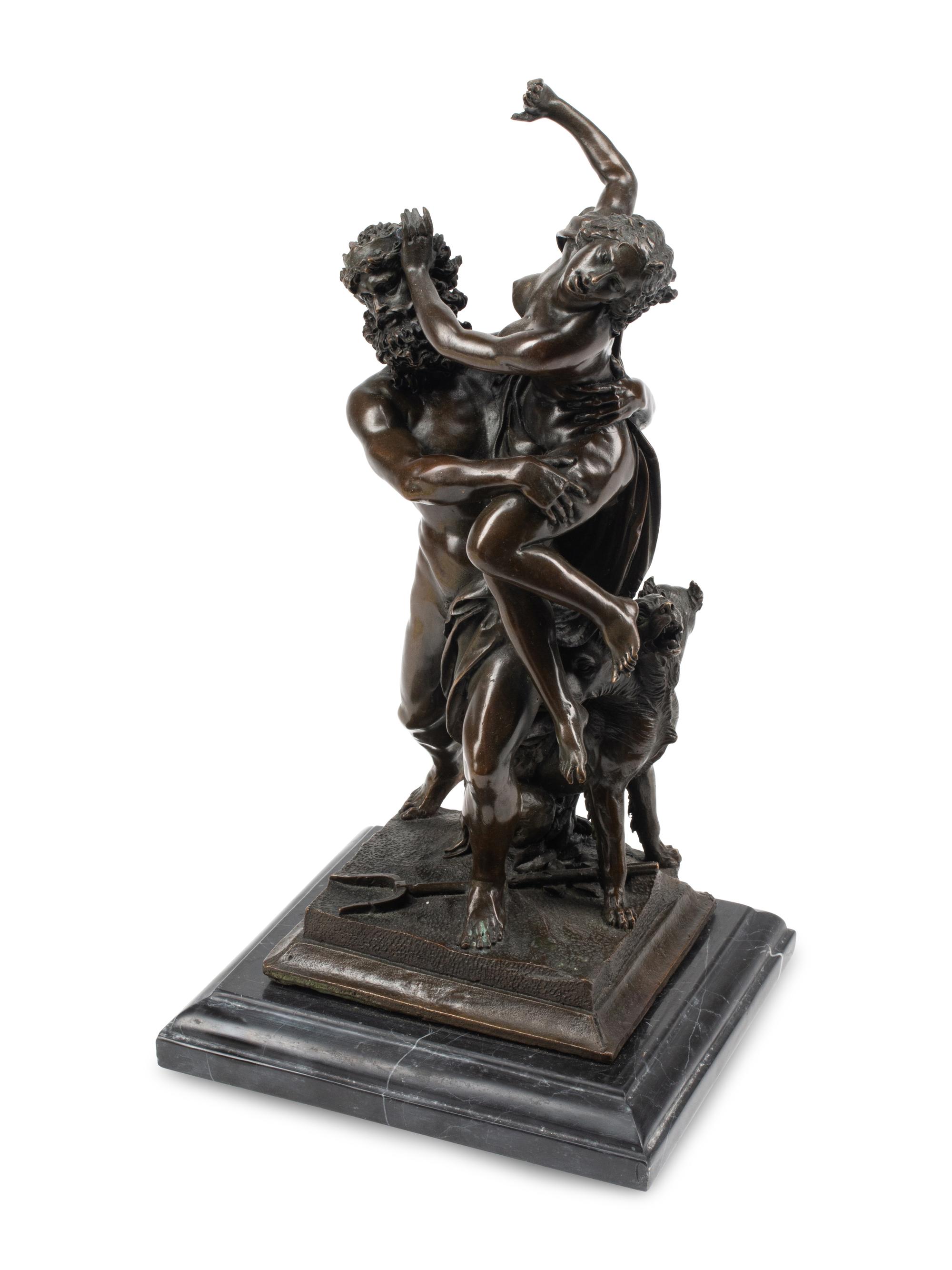 A Grand Tour Bronze Group