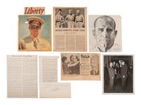 [WORLD WAR II]. Group incl. signatures of CMOH recipient Gen. James H. DOOLITTLE.