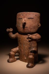 A Quimbaya Terracotta Figure