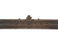 A Neoclassical Style Patinated Bronze Fire Fender — EARLY 20TH CENTURY