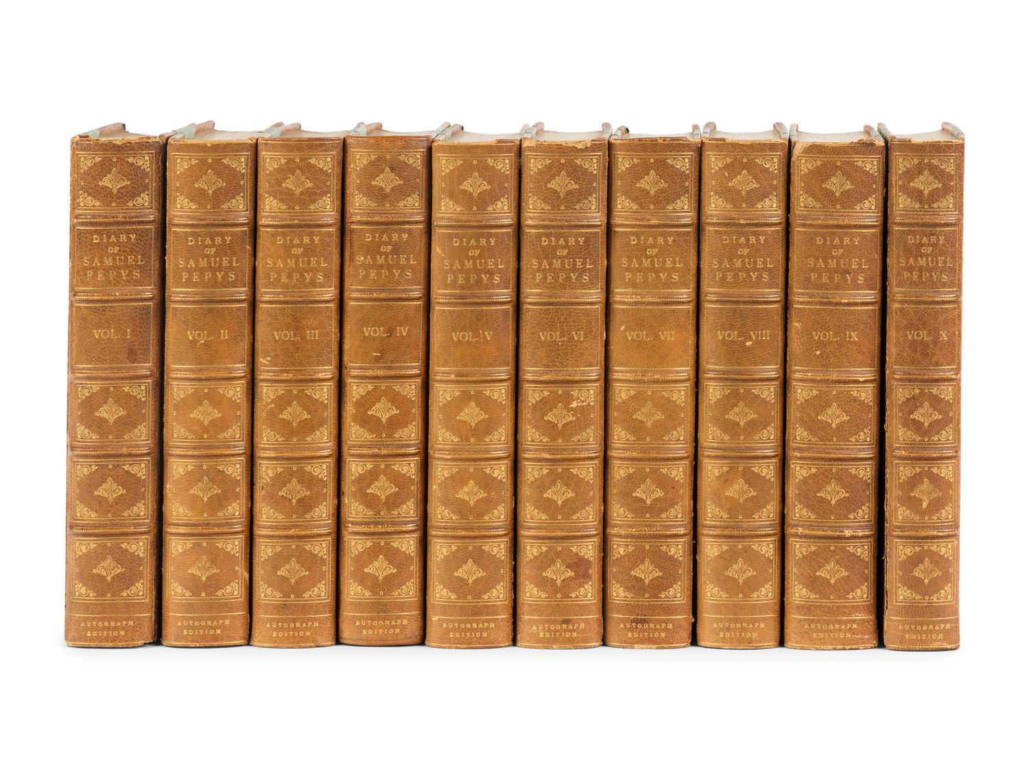 PEPYS, Samuel (1633-1703). Diary and Correspondence of Samuel Pepys, Esq. New York: Dodd, Mead, & Company, 1884.