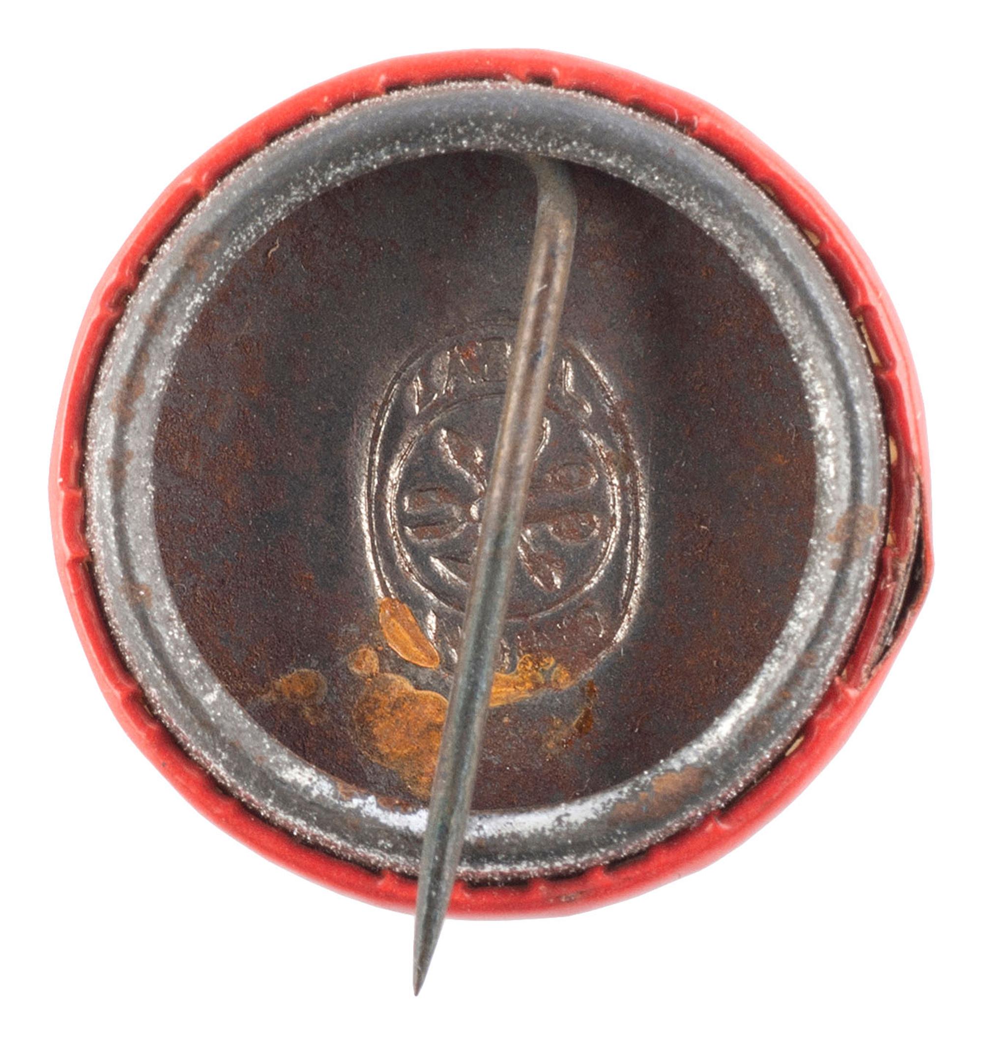 [POLITICS]. A group of 4 Socialist Party campaign buttons, highlighted by Debs & Seidel jugate from 1912.