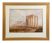 Two Works; Acropolis and Temple of Zeus