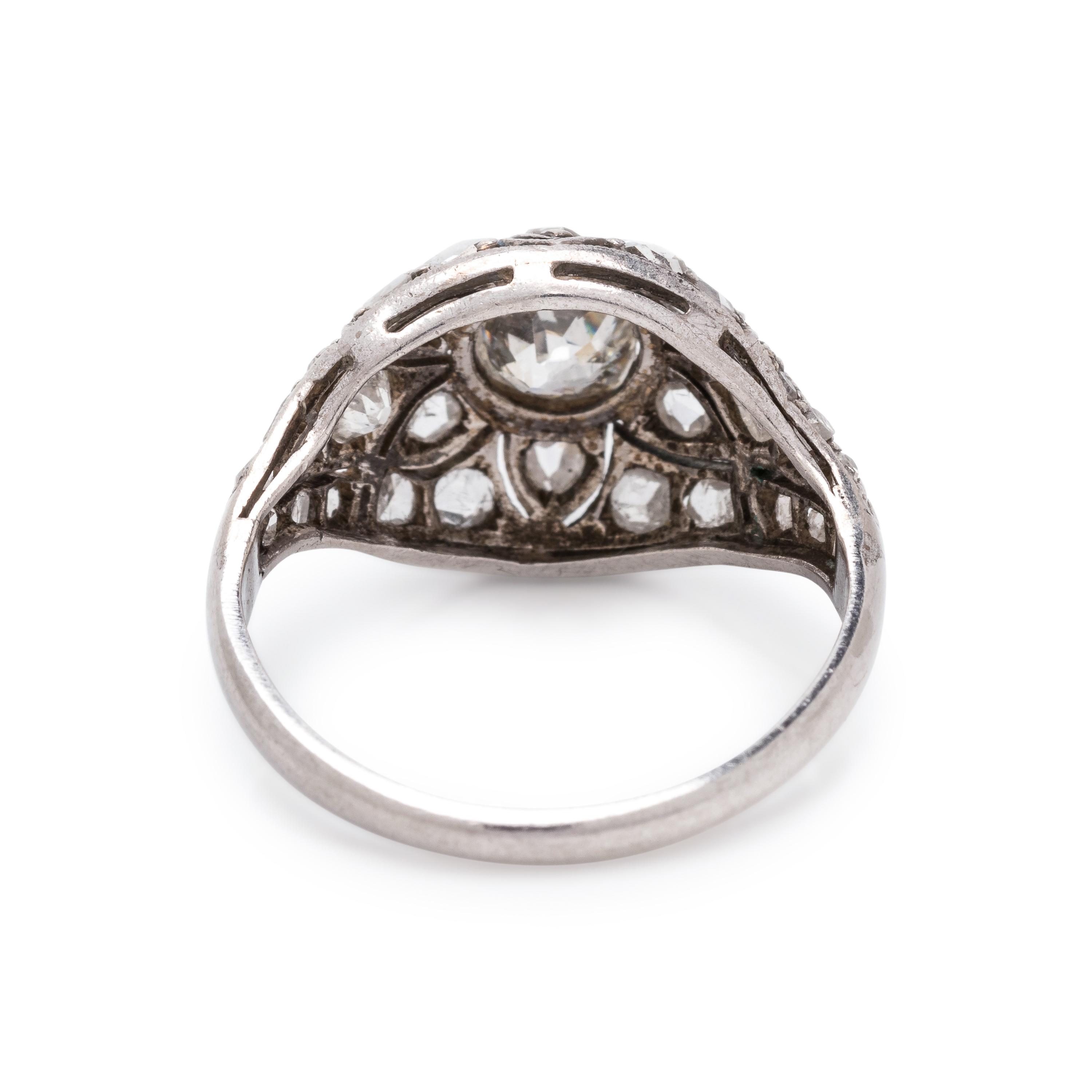 ANTIQUE, DIAMOND RING