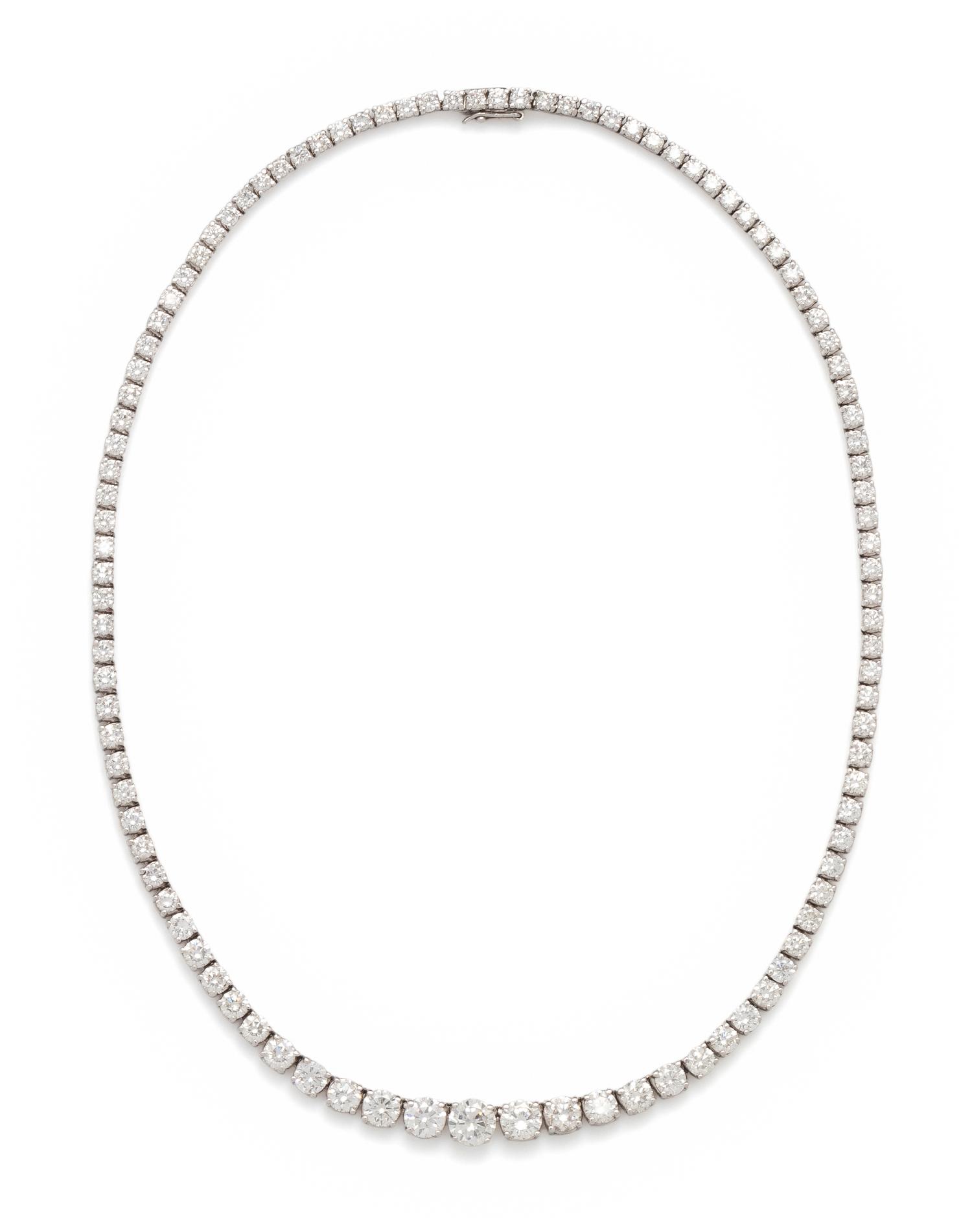 DIAMOND RIVIÈRE NECKLACE