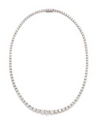 DIAMOND RIVIÈRE NECKLACE