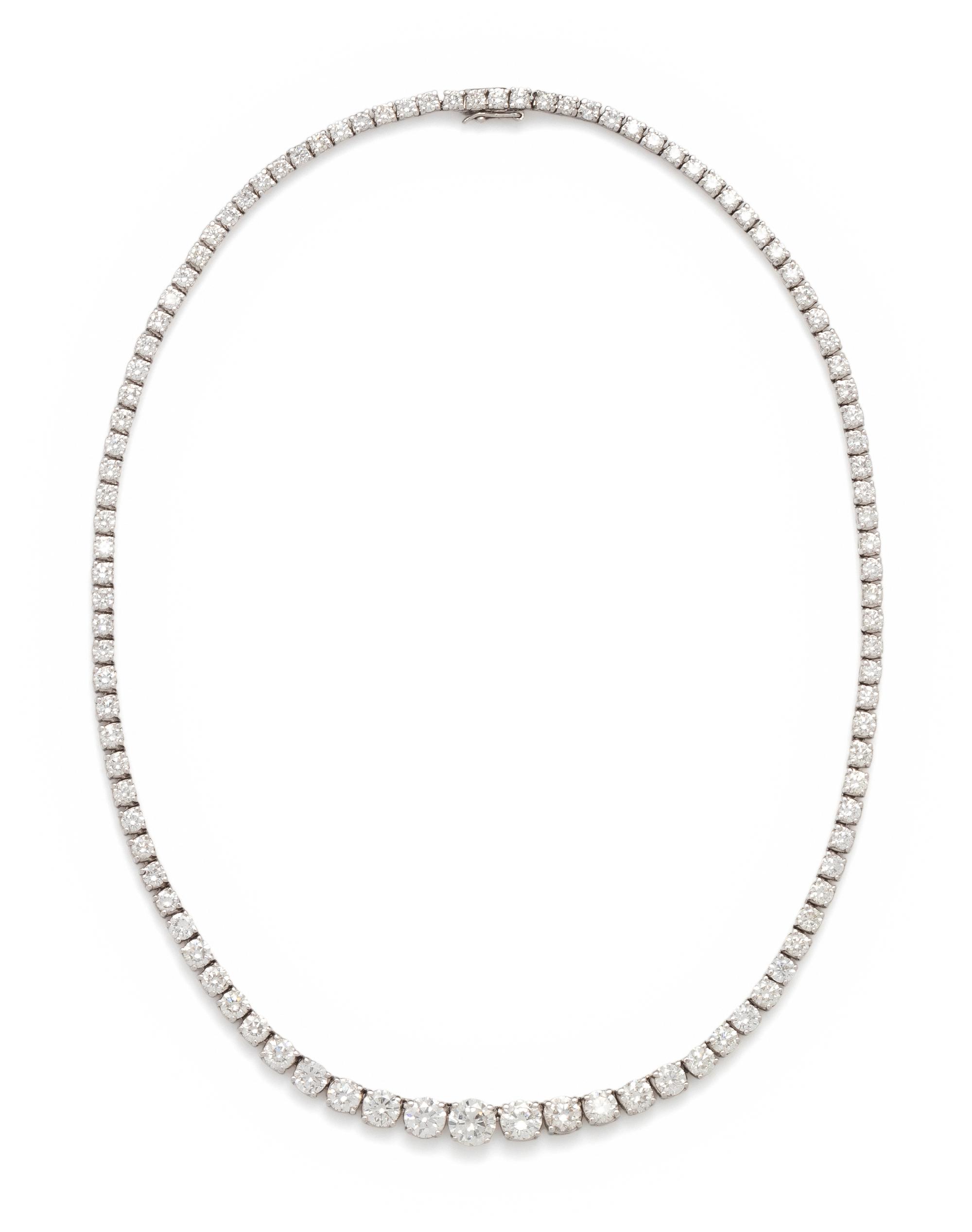 DIAMOND RIVIÈRE NECKLACE