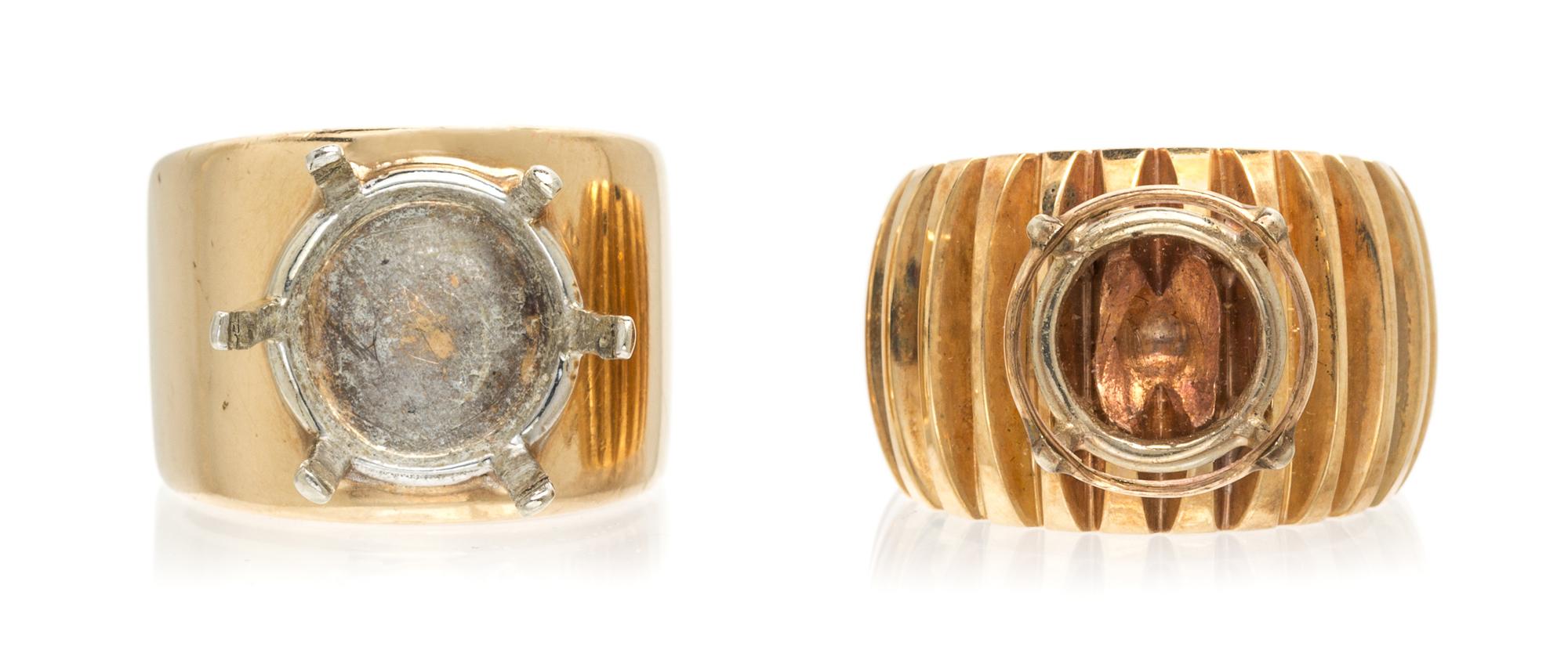 A Collection of Gold Jewelry, 38.00 dwts.