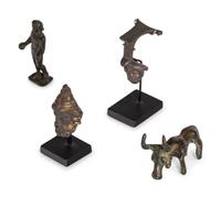 Four Greco-Roman Bronze Objects