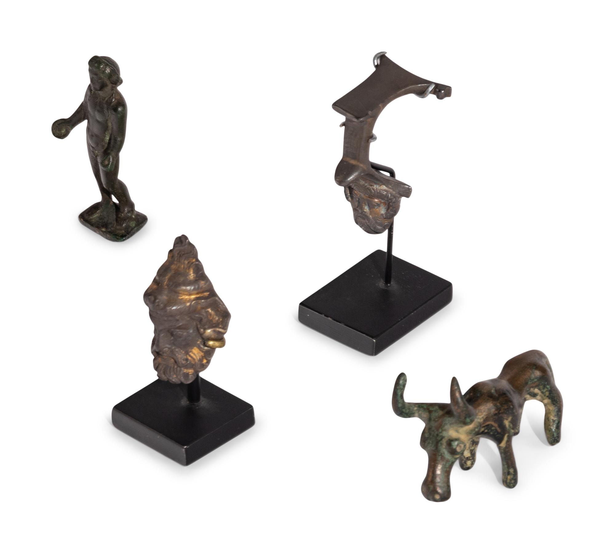 Four Greco-Roman Bronze Objects