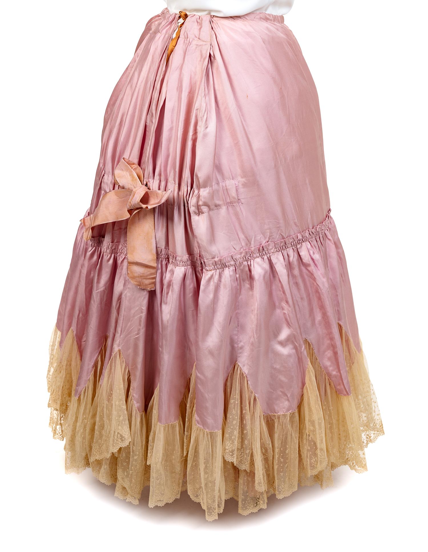 Three Silk and Lace Undergarments, 1900-1910s