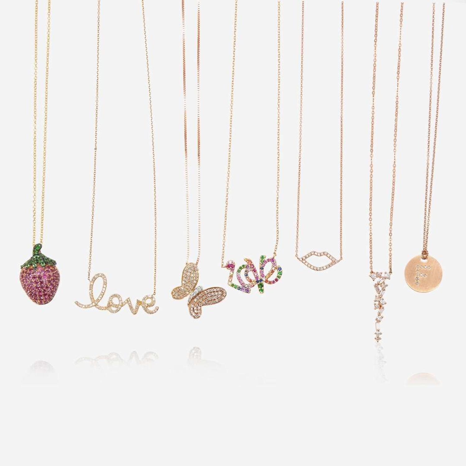 A Miscellaneous Collection of Gold Chains