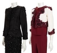 Two Oscar de la Renta Embellished Pieces and One Naeem Khan Ensemble, 2006-11