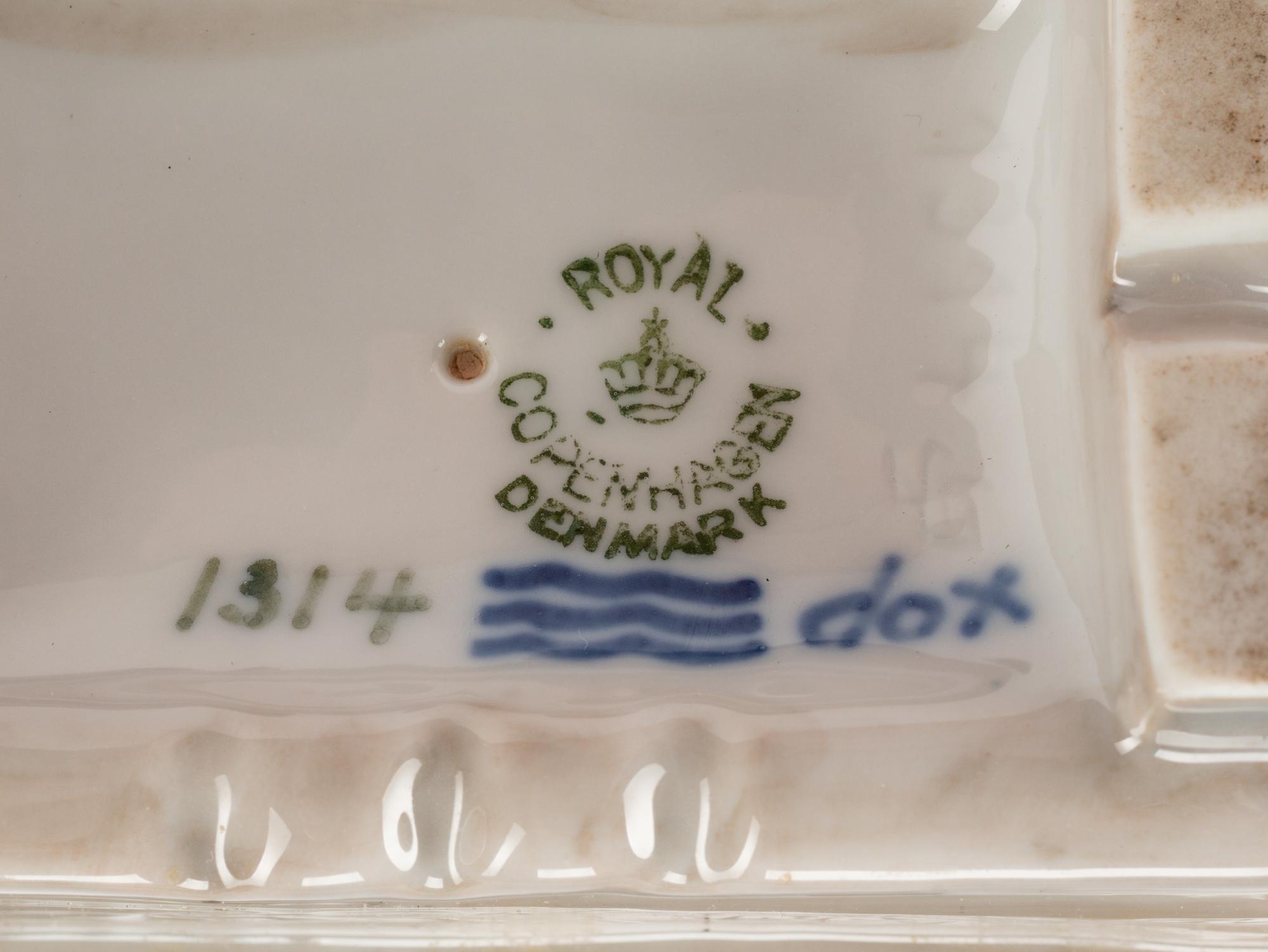 A Group of Six Royal Copenhagen Porcelain Figures