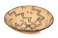 Western Apache Pictorial Tray Diameter 17 1/7 inches