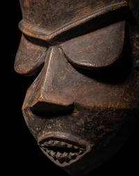 A Pende Wood Mask (Mbuya)