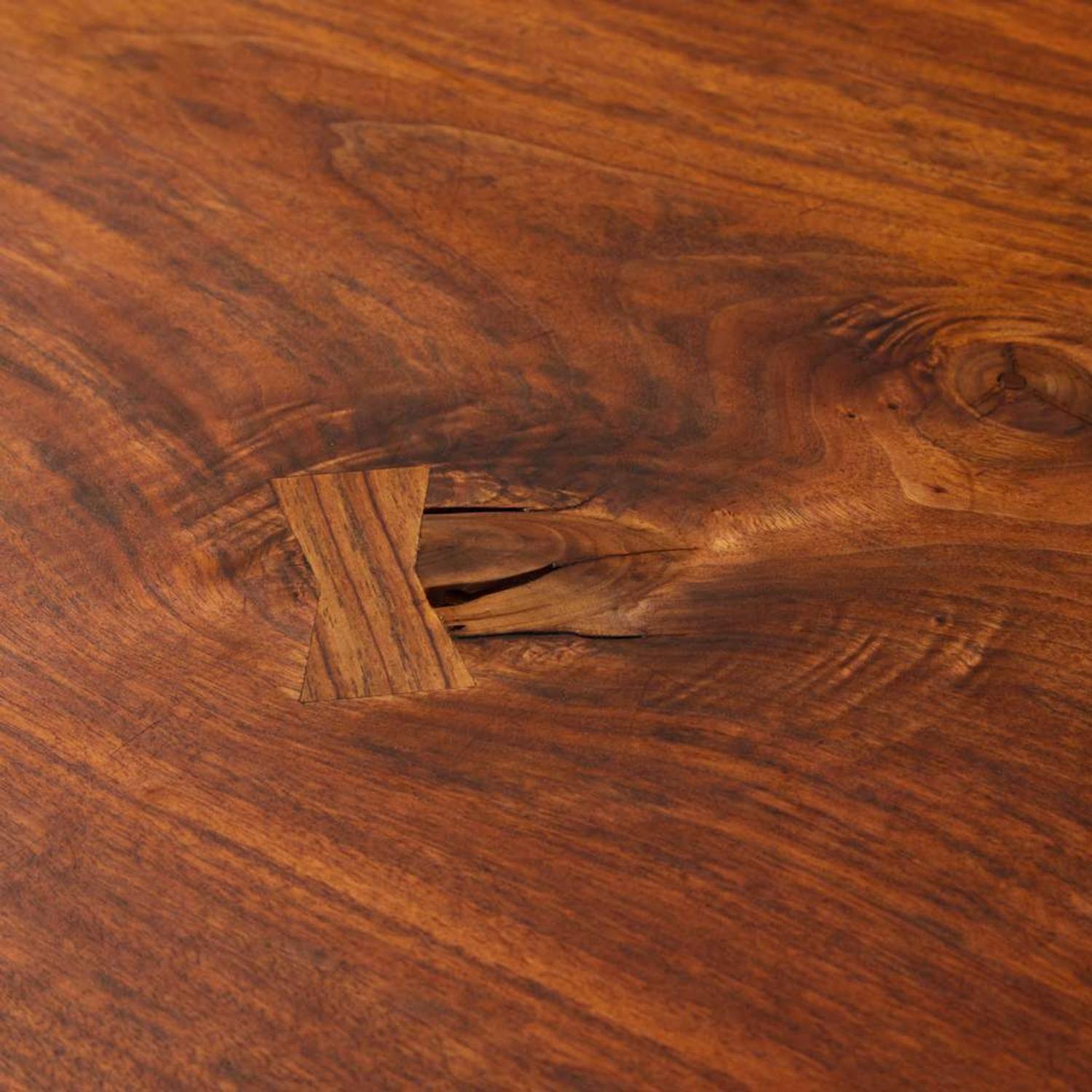 Mira Nakashima (American, b. 1942) Fine Single-Board "Conoid" Dining Table and Set of Six Single-Board "Conoid" Dining Chairs, George Nakashima Woodworker, New Hope, Pennsylvania, 2007