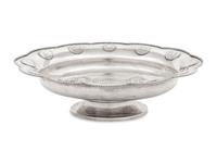 A German Silver Coin Inset Bowl