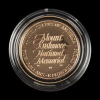 A 1991-W Mount Rushmore Commemorative $5 Gold Proof