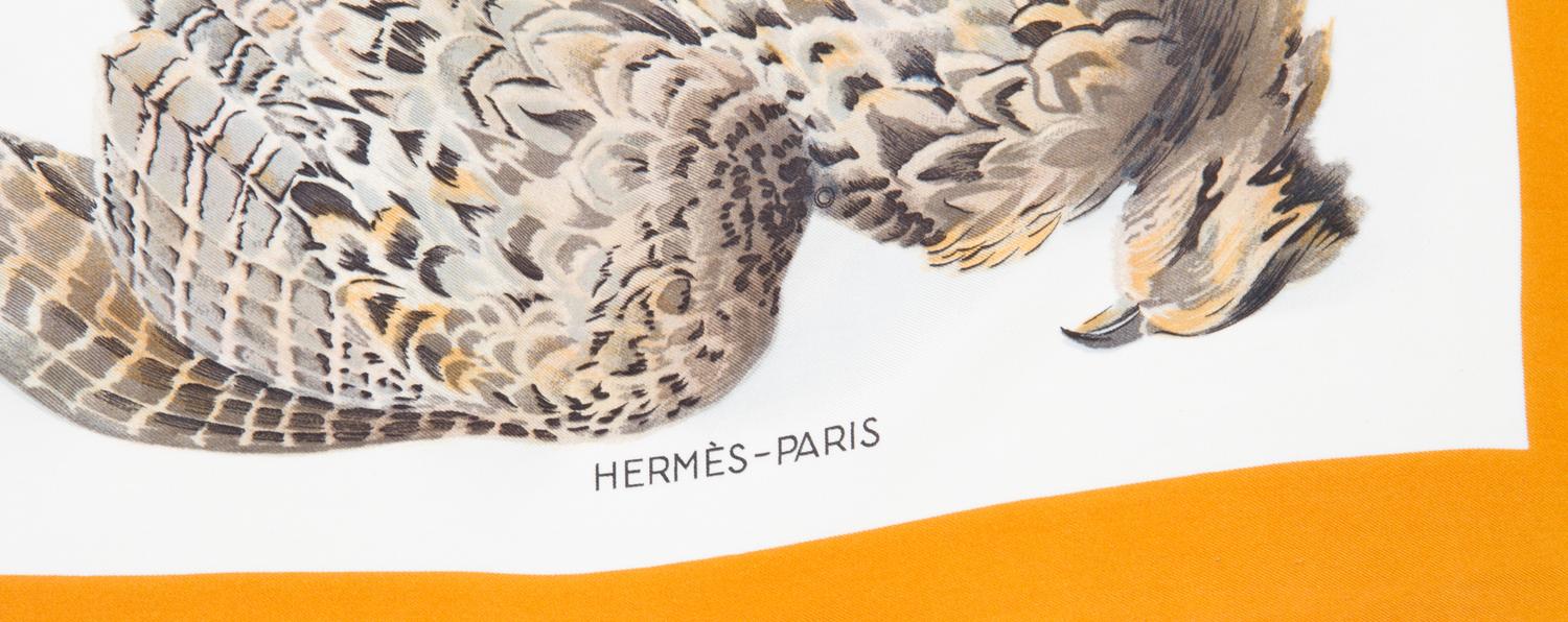 An Hermes 90cm Silk Scarf, 36" x 36".