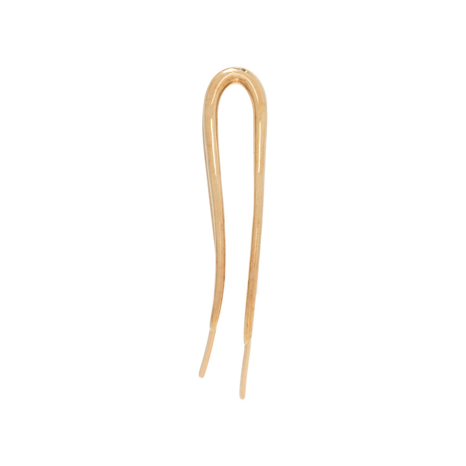 TIFFANY & CO., YELLOW GOLD 'THE LINDA' BARRETTE