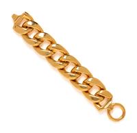 Celine, Oversized Curb Link Bracelet