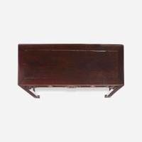 A Chinese hardwood side table 19th/early 20th century