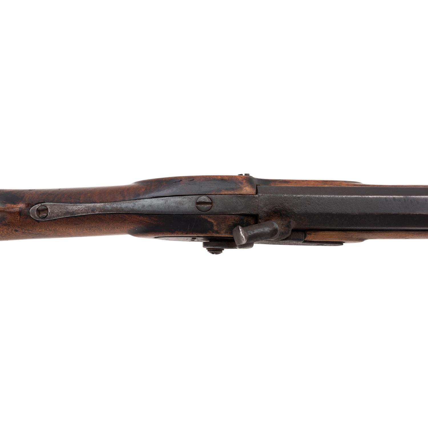 S. Hawken Marked Fullstock Percussion "Plain" Rifle
