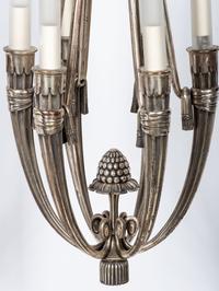 Six-Arm Chandelier, c. 1925