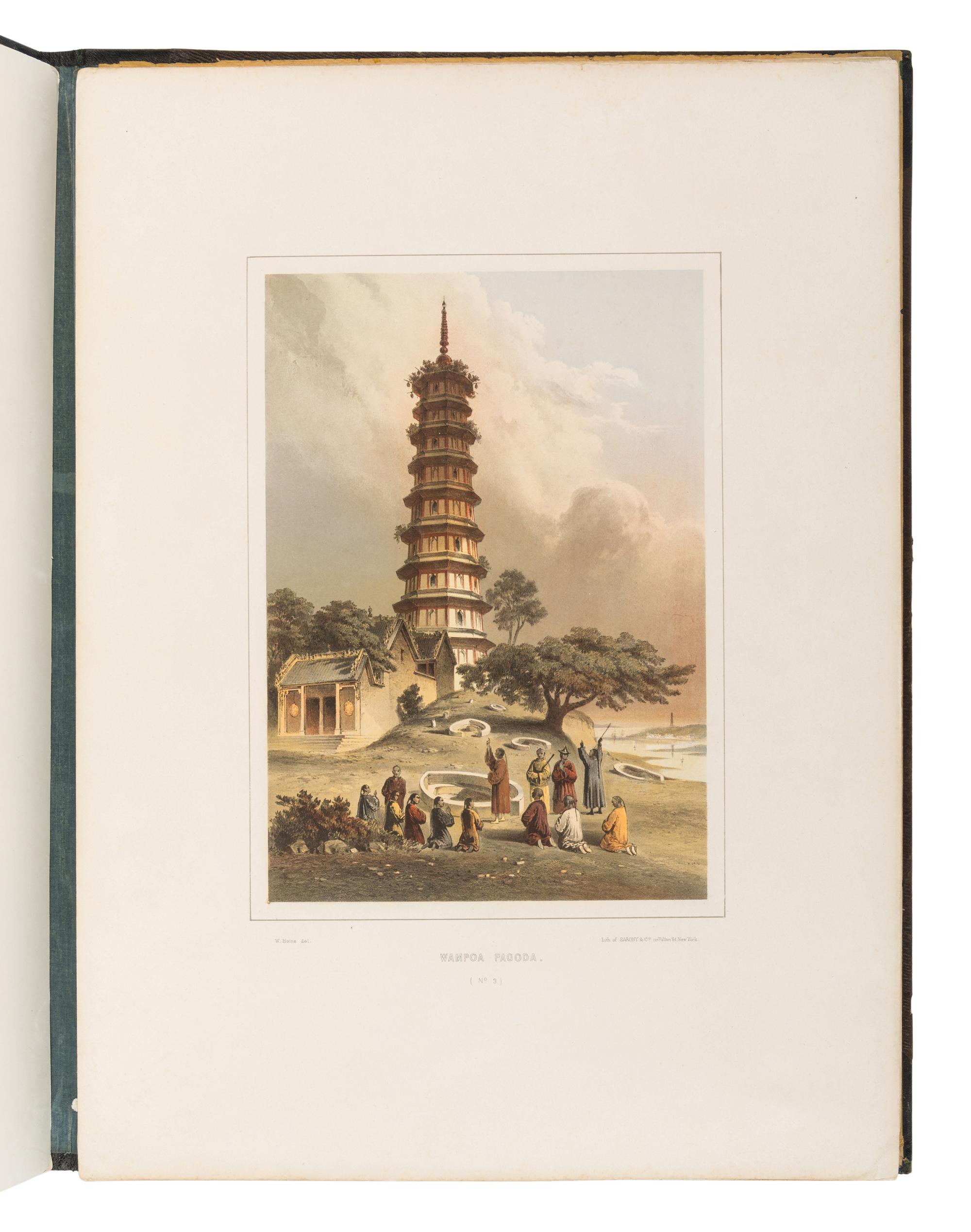HEINE, Wilhelm (1817-1855). Graphic Scenes in the Japan Expedition . New York: G. P. Putnam, 1856.