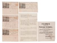 [OHIO]. A group of Ohio-related manuscripts and ephemera, including: