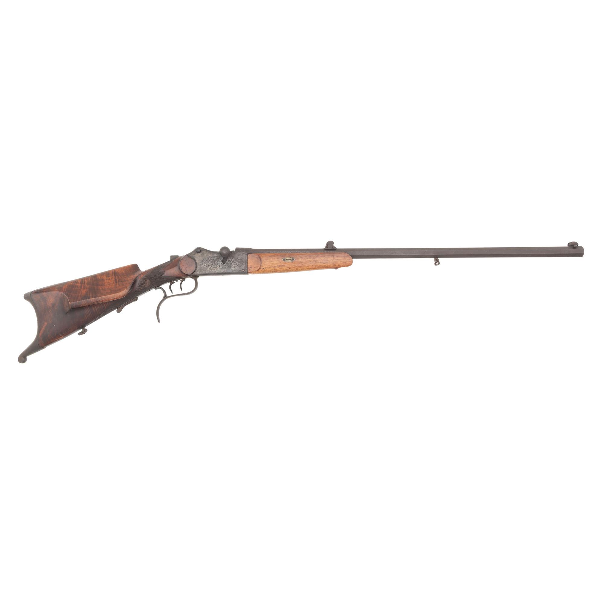 **Martini Style System Friebe Schuetzen Rifle by Pfau & Friebe