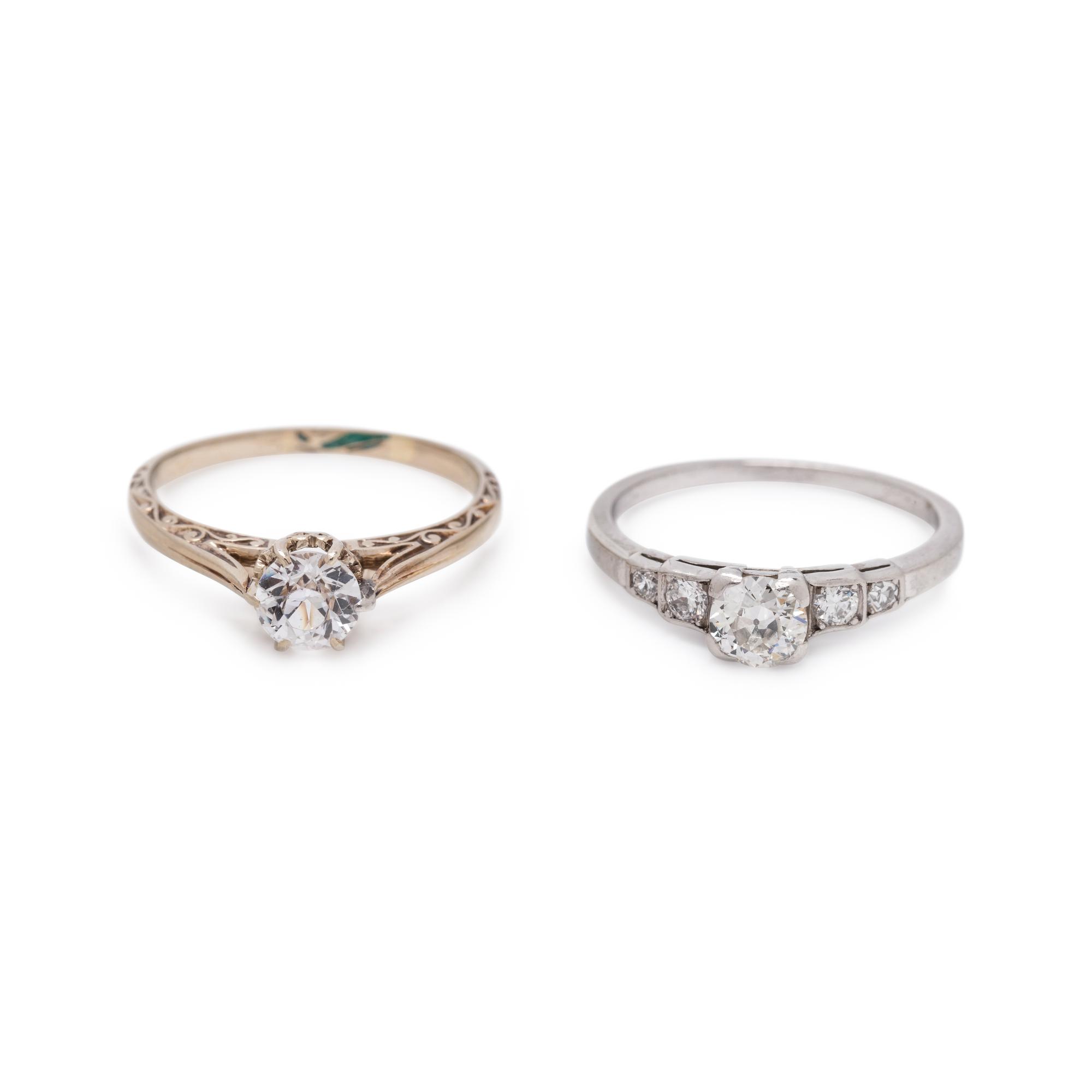 COLLECTION OF ANTIQUE RINGS