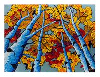 Autumn Aspen Trees