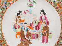 Five Chinese Export Rose Medallion Porcelain Articles