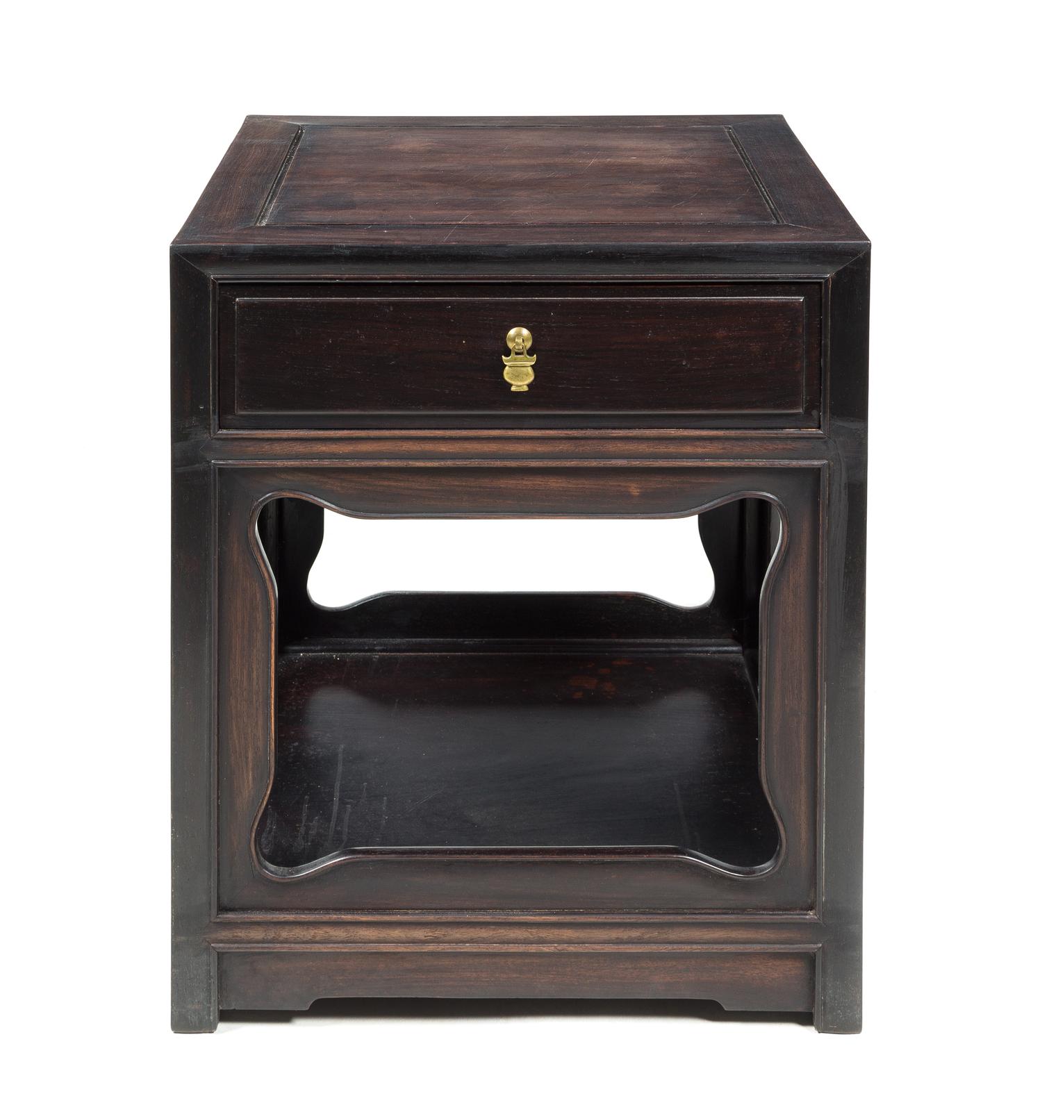 A Carved Wood Side Cabinet