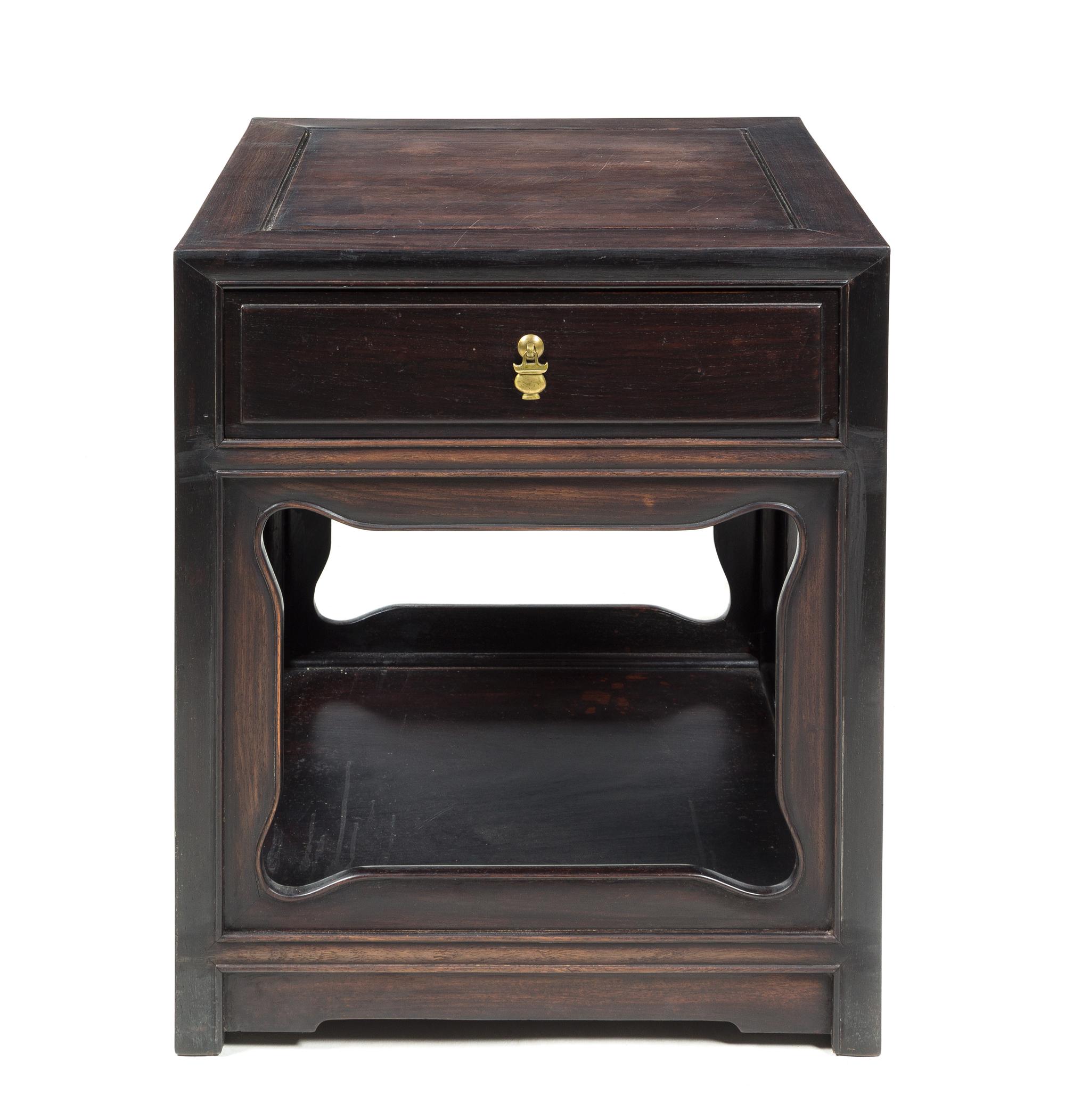 A Carved Wood Side Cabinet
