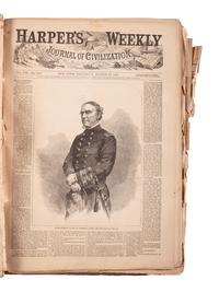 Harper's Weekly. 1863 Bound Volume. 52 issues. New York: 3 January-26 December 1863.