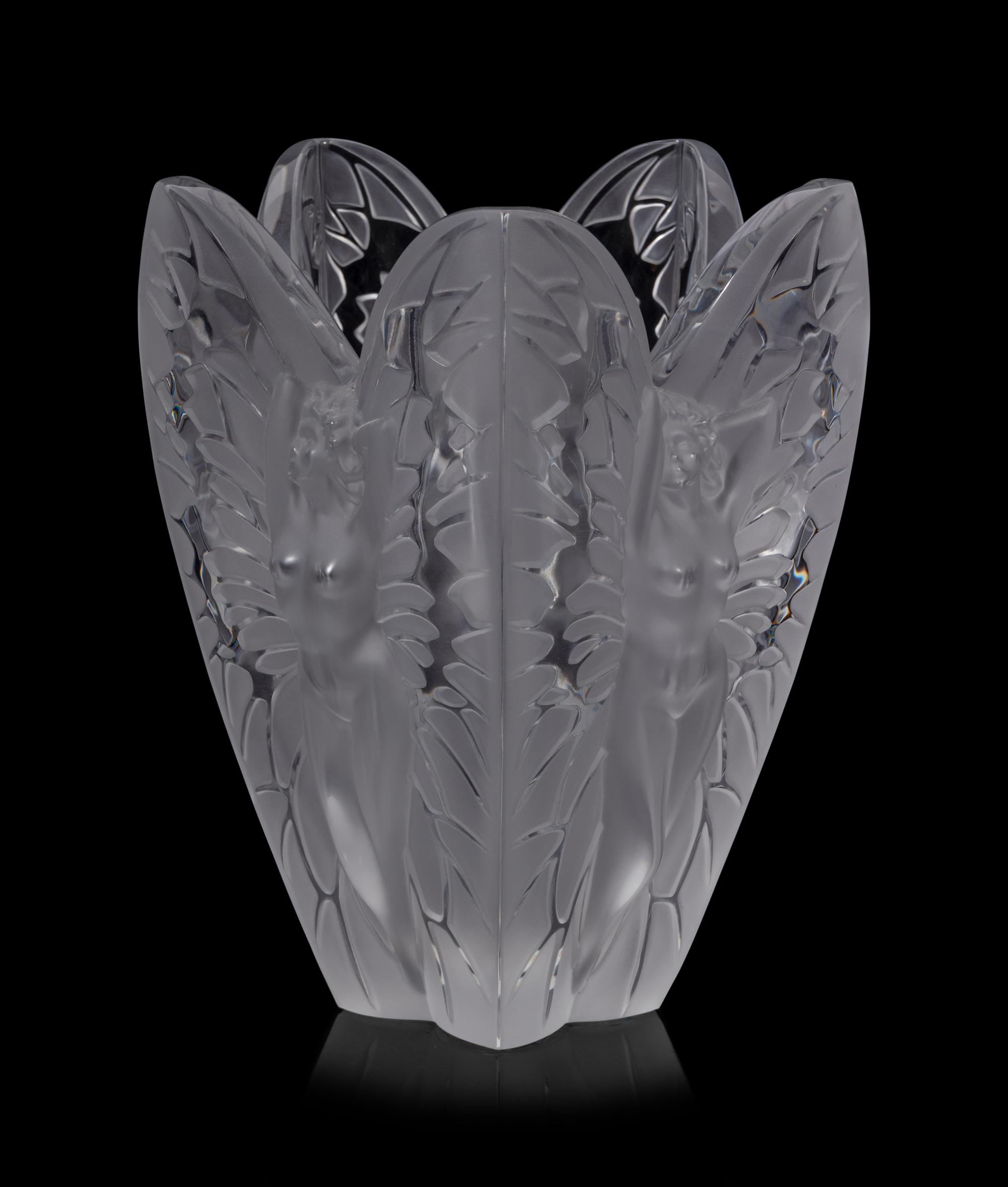 A Lalique Chrysalide Vase