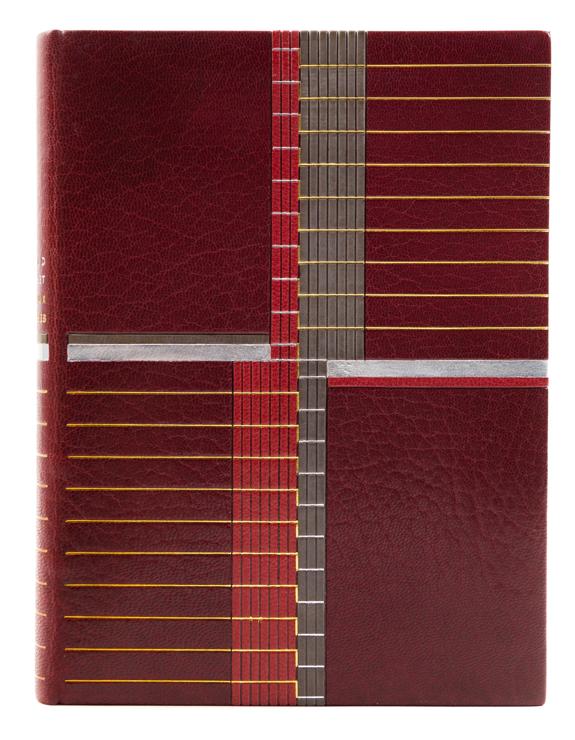 [BINDINGS]. [LÉOTARD, GENEVIÈVE - BINDER]. A group of 2 works in fine Art Deco bindings by Léotard.