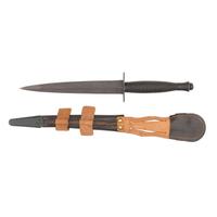 1976 Dated Third Pattern Fairbairn Sykes Commando Knife by Gibberson & Co., with Scabbard