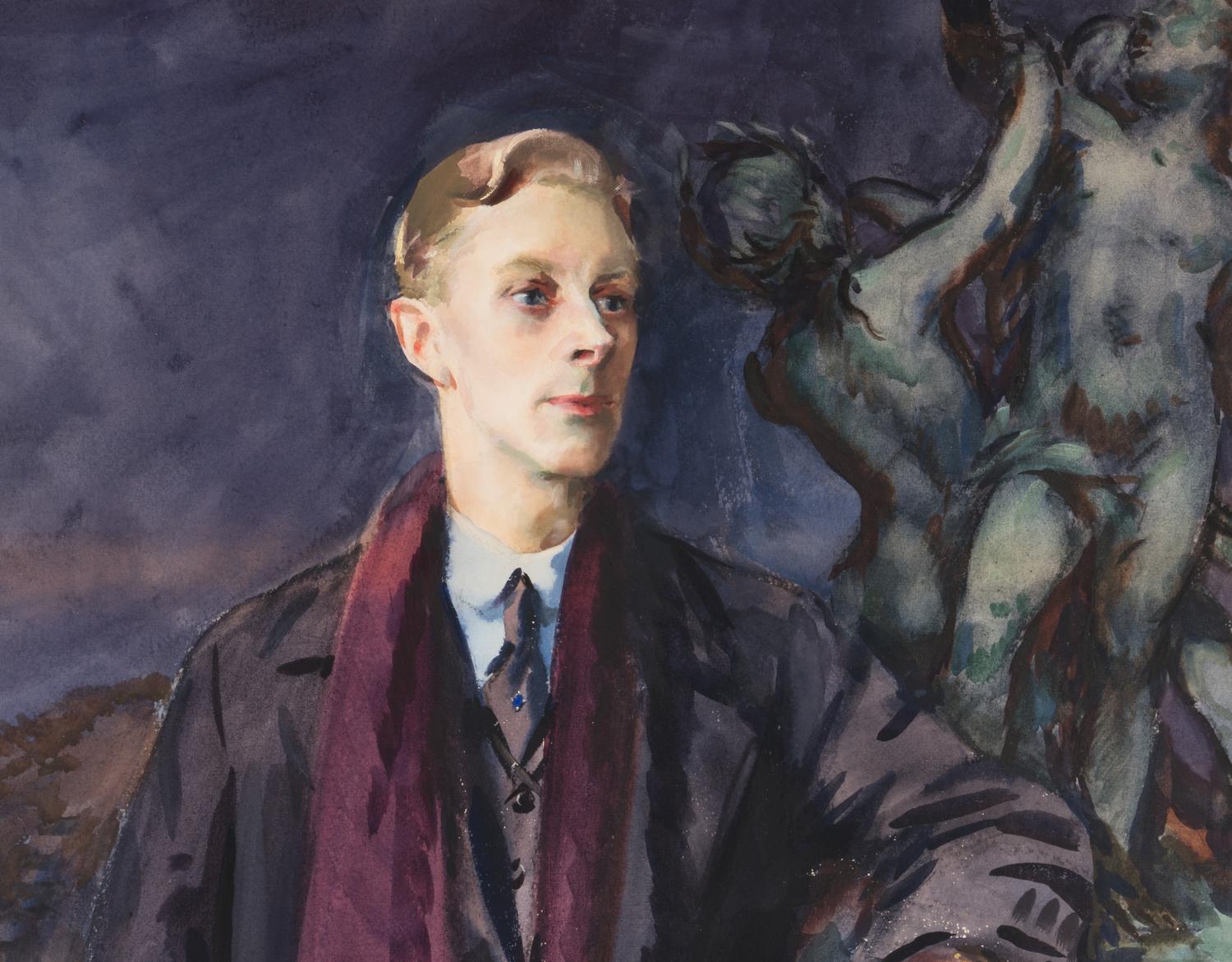 Portrait of Ernest Thesiger , 1916
