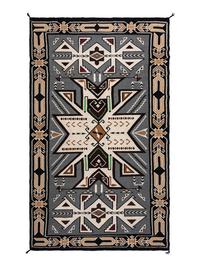 Navajo Teec Nos Pos Pattern Weaving / Rug
