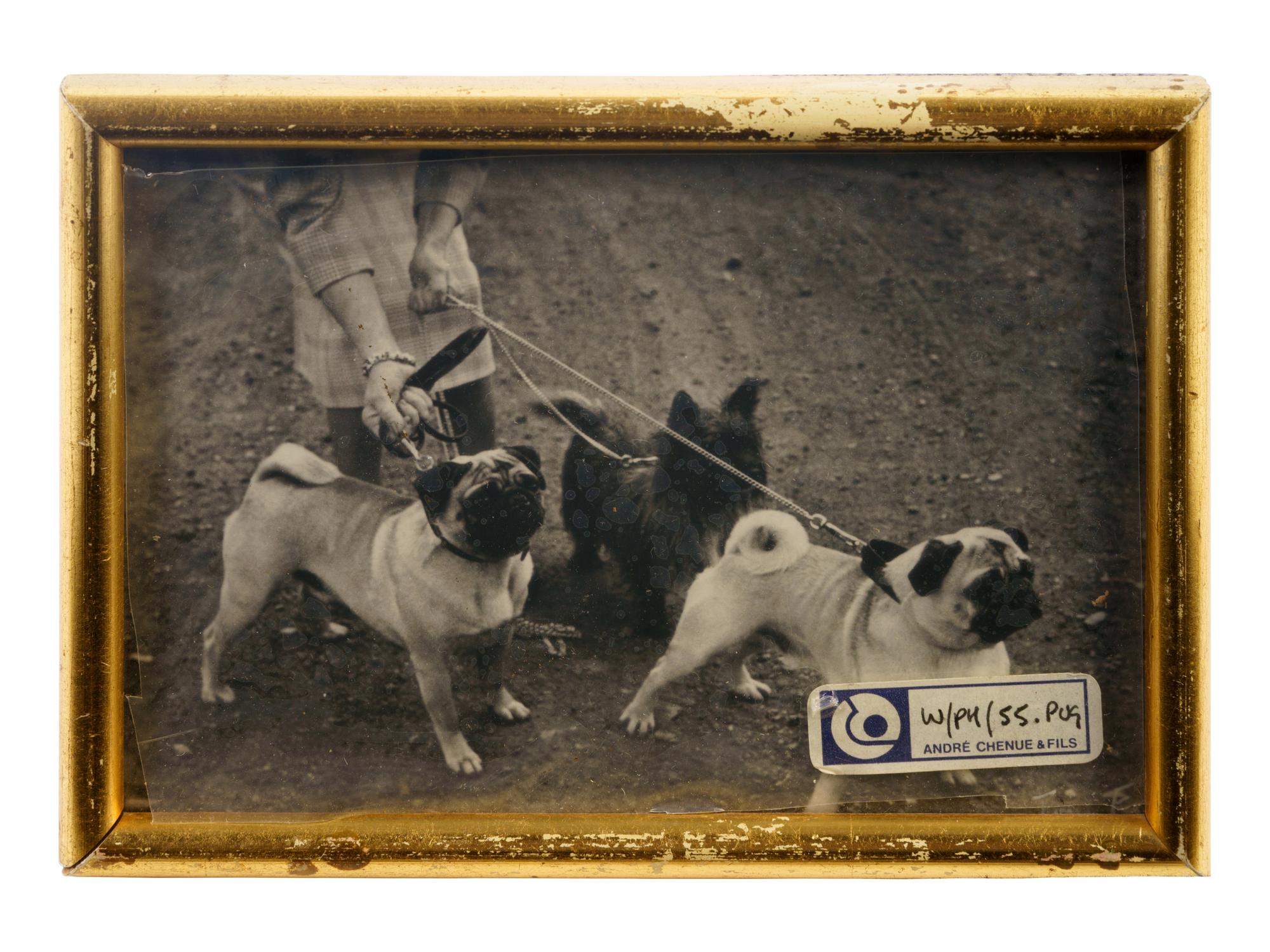 A Group of Duke and Duchess of Windsor Pug Related Items